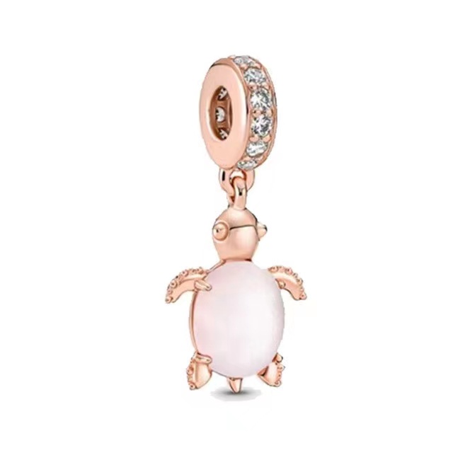 Hạt Charm Mạ Bạc 925 Dùng Làm Trang Sức DIY