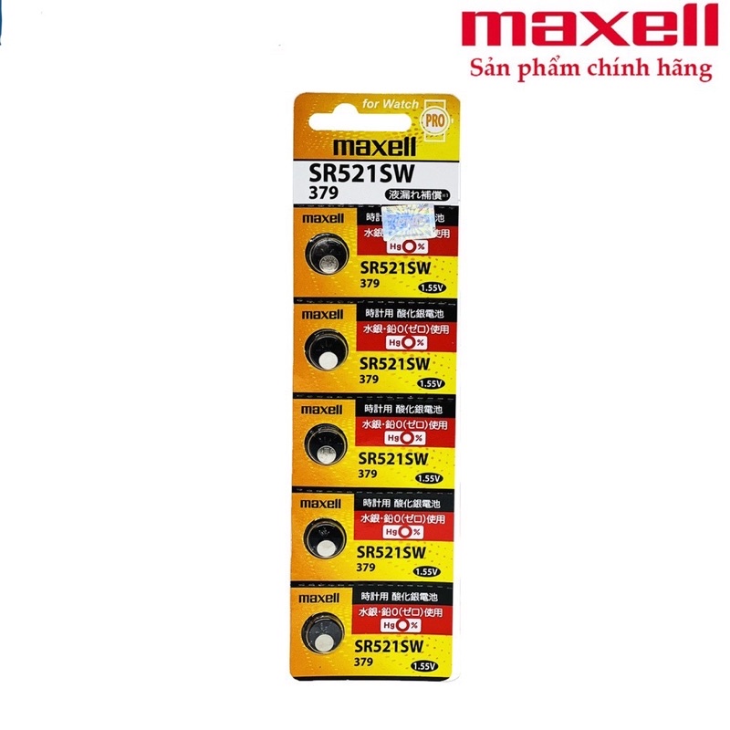 1 viên pin đồng hồ đeo tay Maxell chính hãng