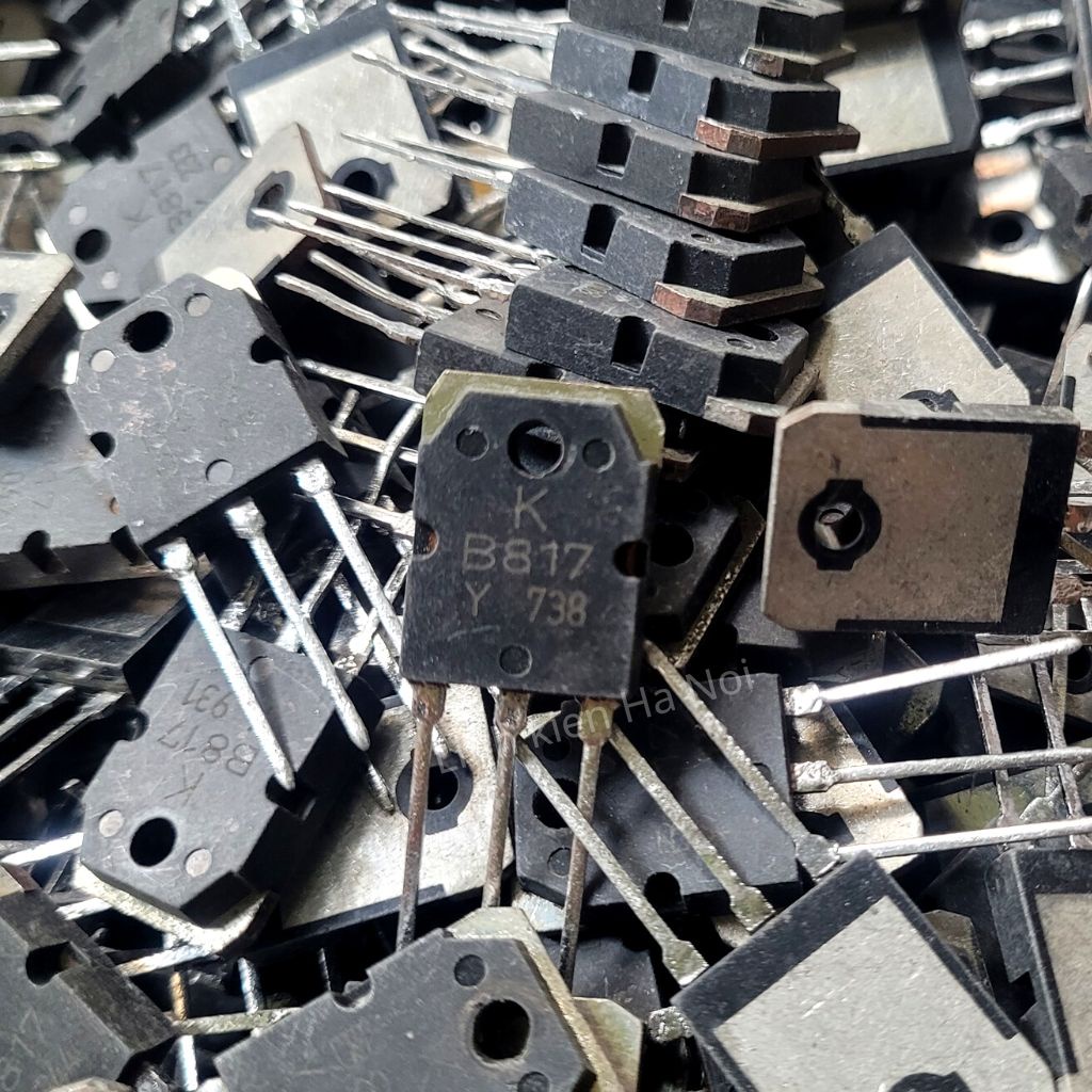 Sò công suất B817 D1047 tháo máy lưng đồng chất lượng hàng Kec