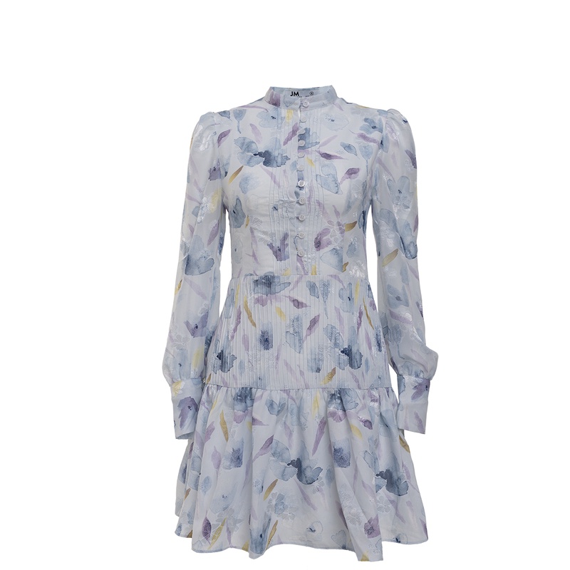 JM Dress Desgin - Đầm cổ tàu , đuôi cá bầu mí 1F13.2209OG