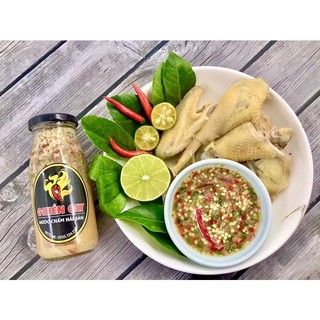 Muối ớt lá chanh chai 300 gr