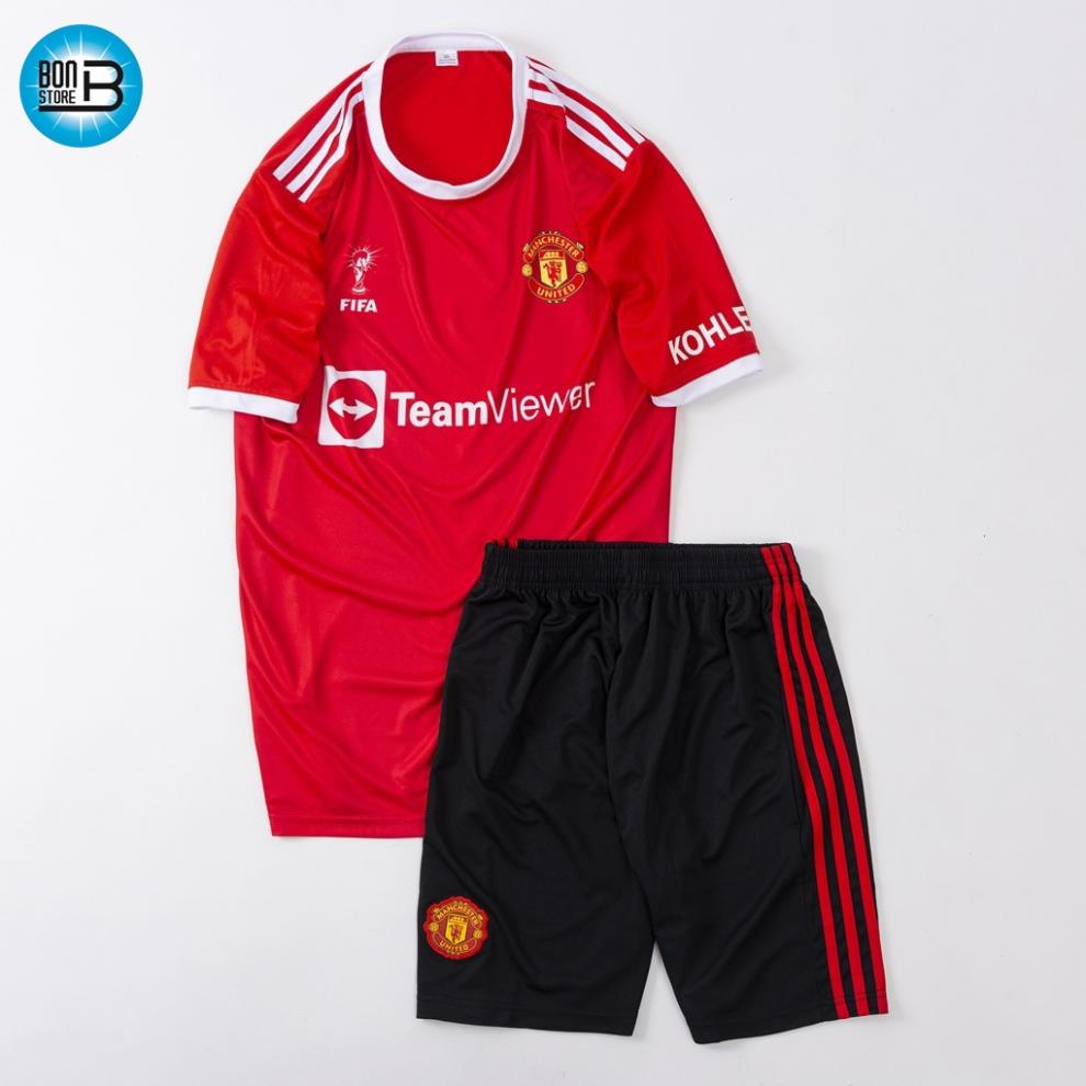 Bộ quần áo bóng đá câu lạc bộ MU bon_store *
