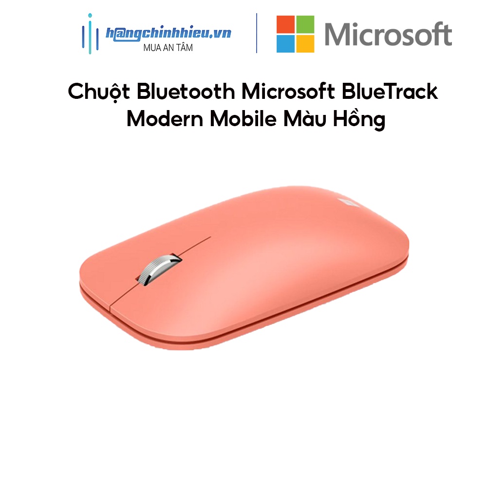 Chuột Bluetooth Microsoft BlueTrack Modern Mobile - Hổng đào