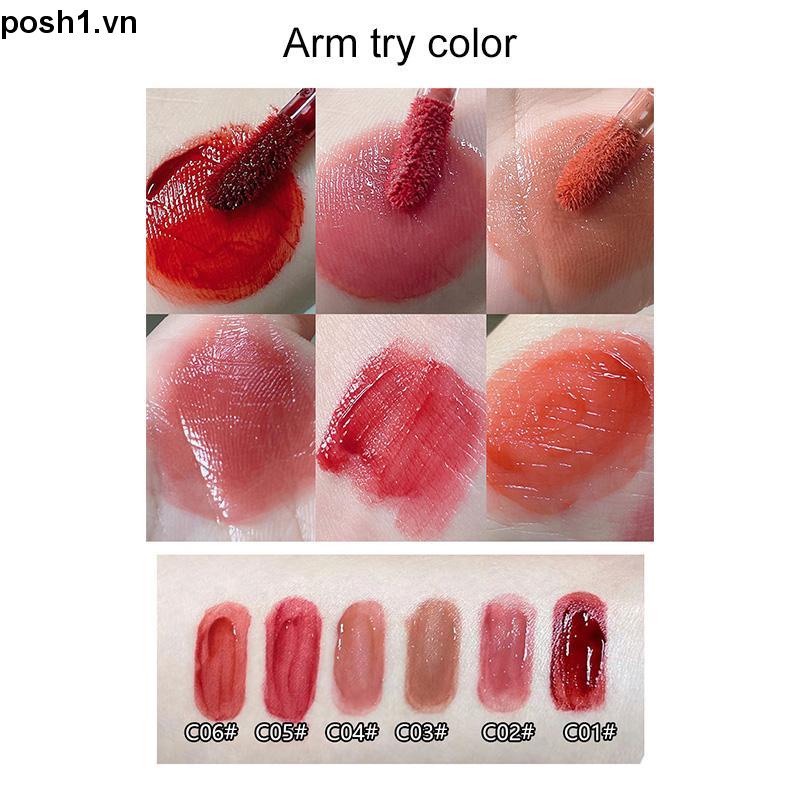 💌Son Bóng Cappuvini Dưỡng Ẩm Chống Thấm Nước Không Dính Màu Sắc Tươi Tắn Bong Son bóng