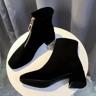 Giày Bốt Cao Cổ Thời Trang Cho Nữ Size 40 41