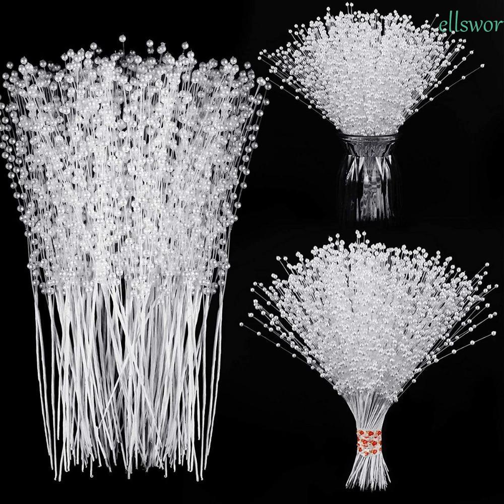 Set 100 Hạt Ngọc Trai Giả Dùng Trang Trí Bó Hoa Cô Dâu Tiện Dụng