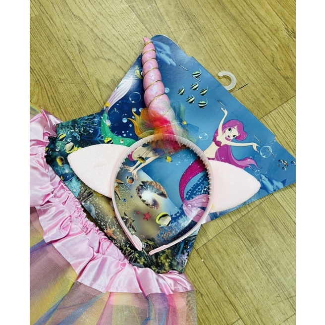 Bộ váy bí ngô hoá trang haloween/ váy mèo gấu hoá trang cosplay haloween