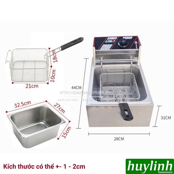 [Bếp đơn] Bếp chiên nhúng đơn ngập dầu Sunny SN-01 - Dung tích 6 lít [Sunny SN01]
