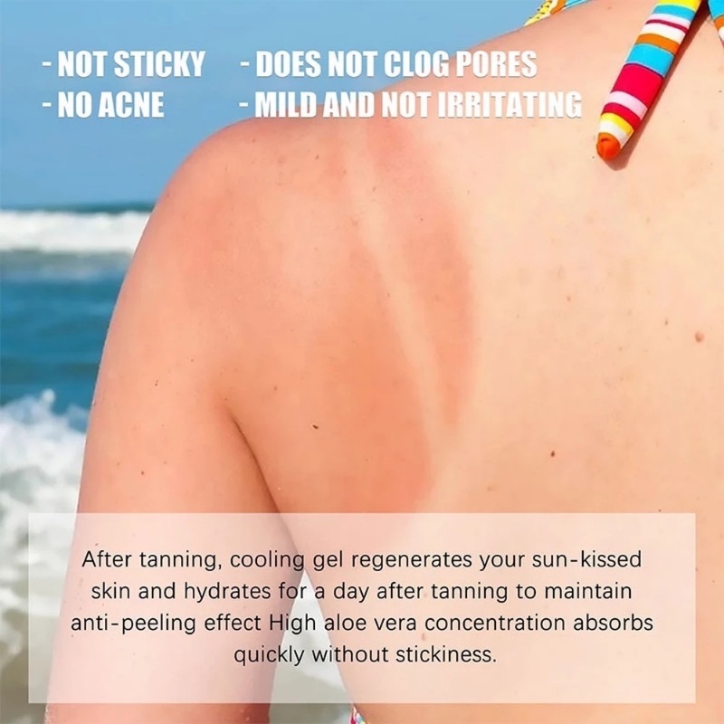 Gel Lô Hội Tự Làm Mượt Da / Dưỡng Ẩm / Phục Hồi Da Hư Tổn