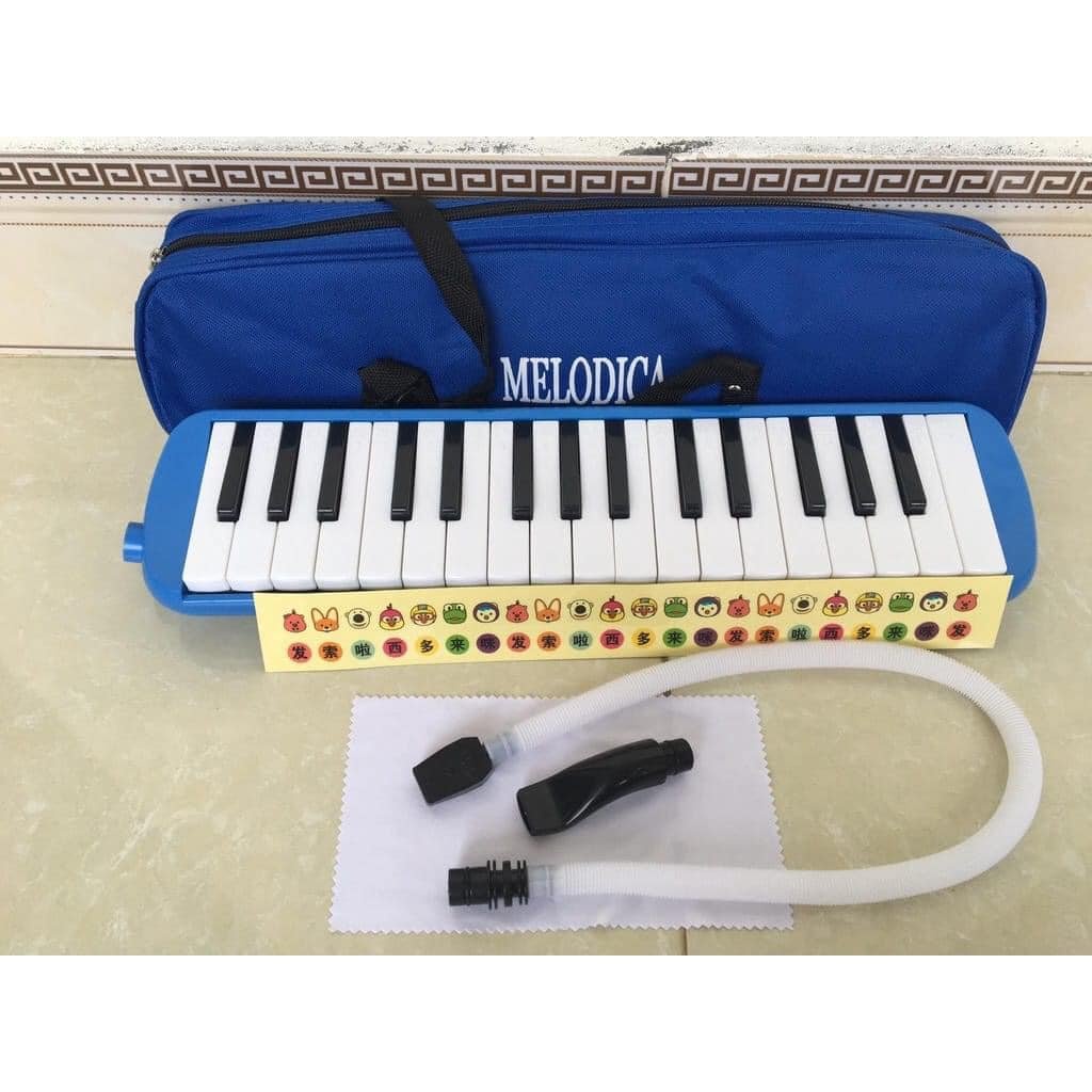 Tặng sticker ngộ nghĩnh  Đàn kèn melodion 32 phím- dụng cụ học tập dành cho học sinh- đồ chơi cho mọi lứa tuổi