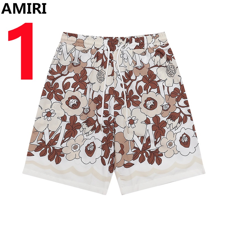 Quần Short Lưng Thun In Họa Tiết Hoa Nhỏ Thời Trang Đường Phố Unisex