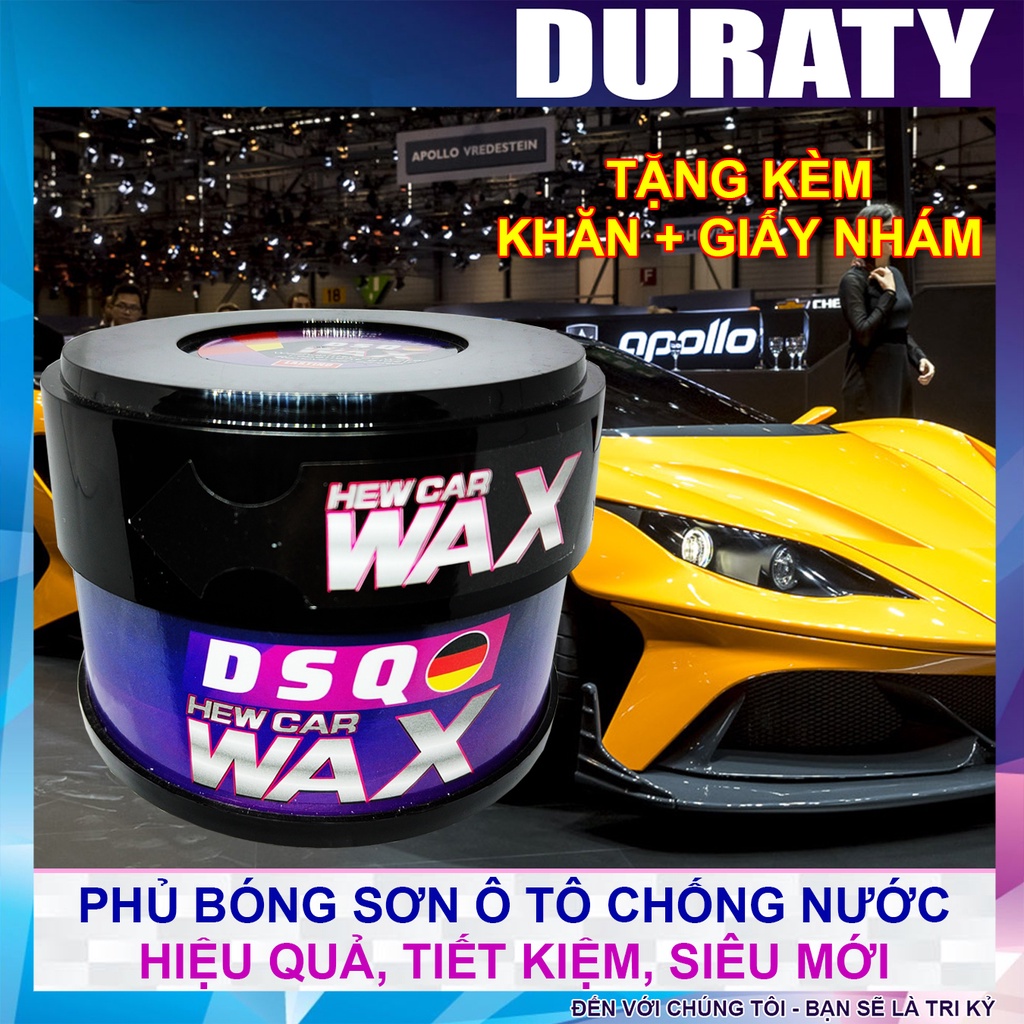 Phủ Bóng Sơn Ô tô Xe Máy, Chống Nước Kính - Giữ Mới Lớp Sơn Bóng Đẹp, Xử Lý Tốt Vết Xước Dăm Mảnh - DSQ 300G
