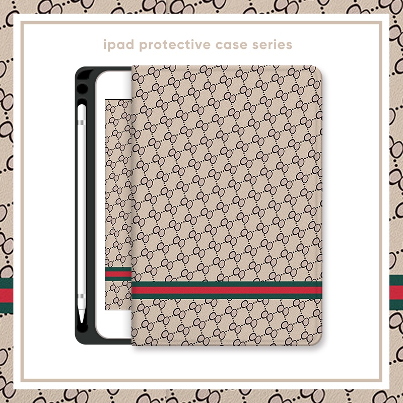 Dành Cho IPad 10th Pro 10.5 Ốp Lưng Có Giá Đỡ Bút Ipad Mini 1 2 3 4 5 6 Vỏ Ipad 9th 8th 7th 6th 5th 