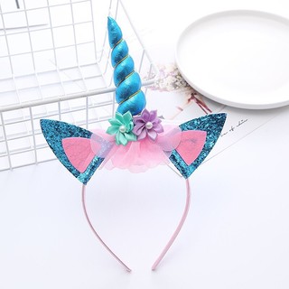 Cài tóc sừng kỳ lân xinh xắn.