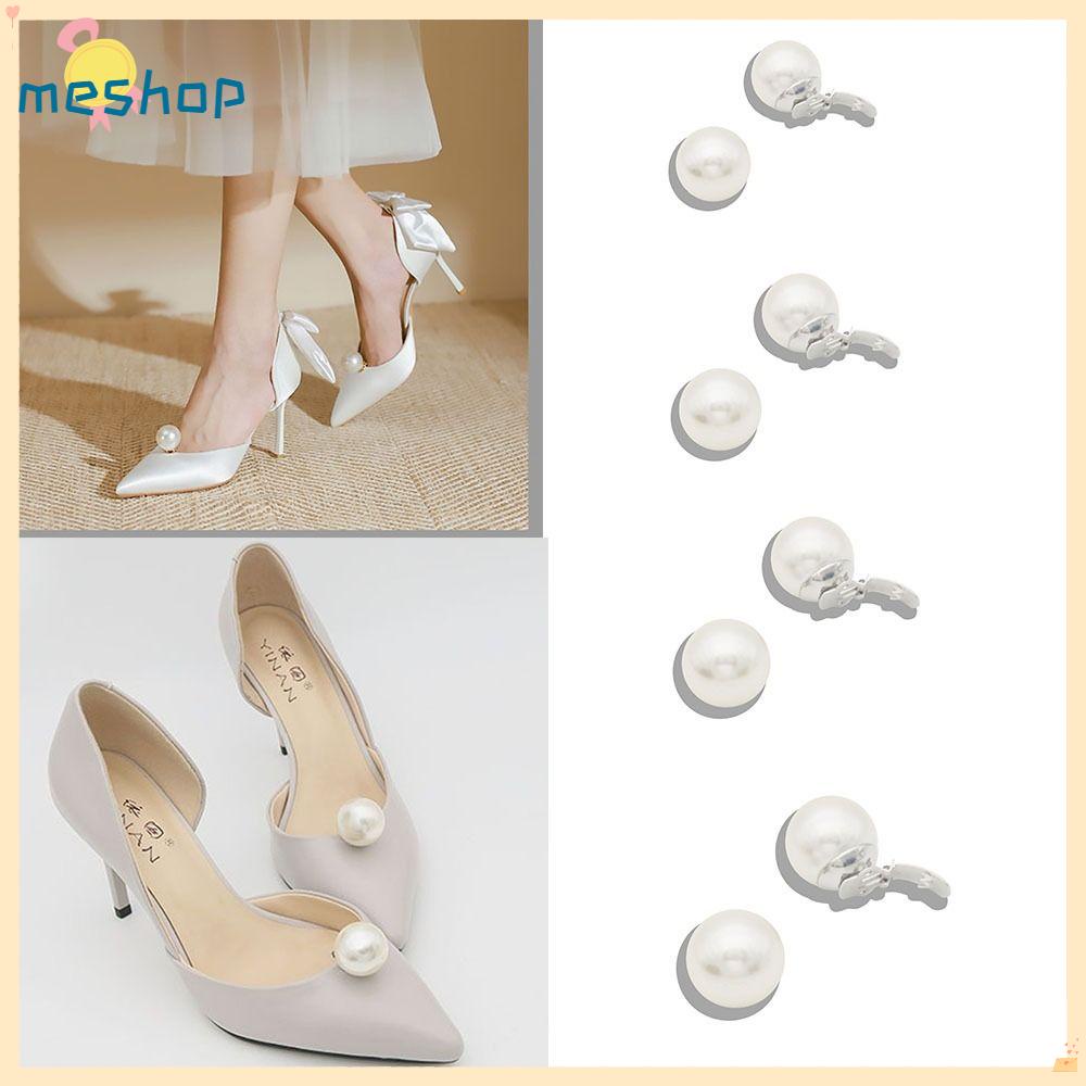 Set 2 Phụ Kiện Trang Trí Giày Cao Gót Cho Cô Dâu
