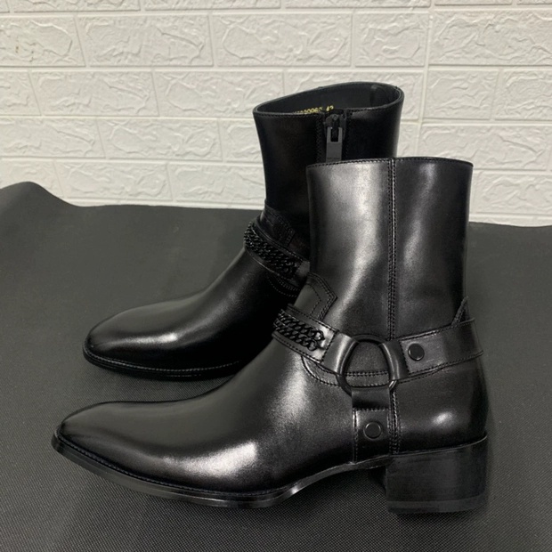 Harness Boot Xích Đen  full black Y.S..L