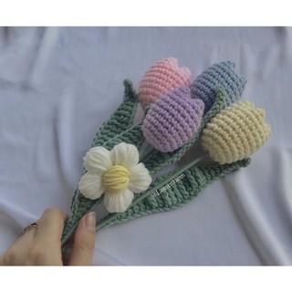 Que Kẽm Làm Hoa 40cm - Kẽm làm cành hoa, phụ kiện làm hoa len sợi đan móc, phụ kiện thủ công