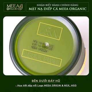 (mẫu mới 2 tem) _Mặt nạ diếp cá MEEA ORIGIN chính hãng