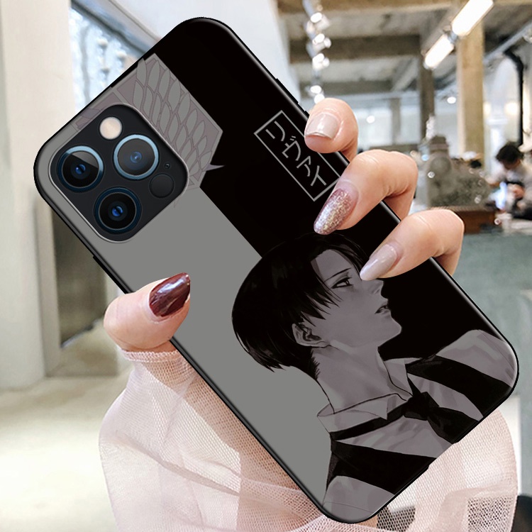 Ốp Điện Thoại Silicon Mềm Hình Levi Ackermann Attack On Titan Cho Realme Narzo 30 30A 20 Pro C21 C25 C21Y C25Y XT X2 X Lite EDC66