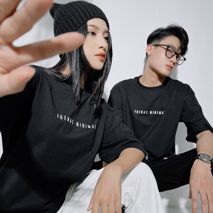 Áo thun local brand tay lỡ form oversize unisex cho nam nữ BUENAS - MINI01