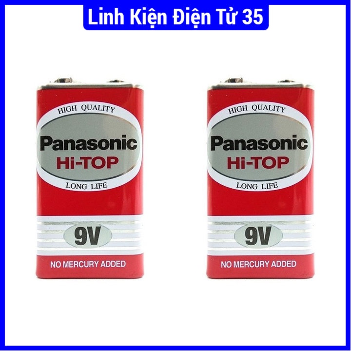 Pin vuông 9V 1 chiều, dùng test mạng, test mic chất lượng cao đủ loại