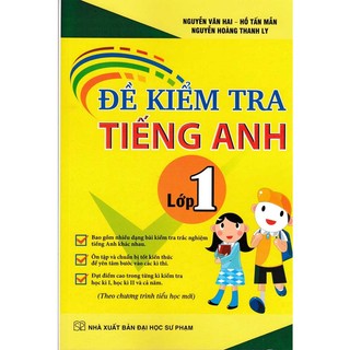 Sách đề kiểm tra tiếng anh lớp 1