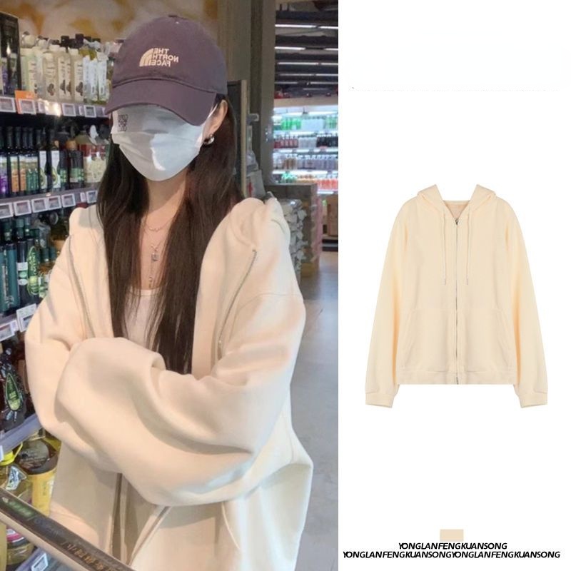 Áo Hoodie Thời Trang Mùa Thu Hàn Quốc Dành Cho Nữ