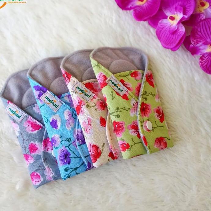 Phiên Bản Giới Hạn✔️Nadnad Miếng Lót Quần Lót Tái Chế Bằng Vải Sakina Day / Night / Anty / Mixer|Sq1