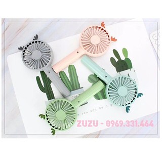 Quạt mini cầm tay tích điện phun sương mini cực mát
