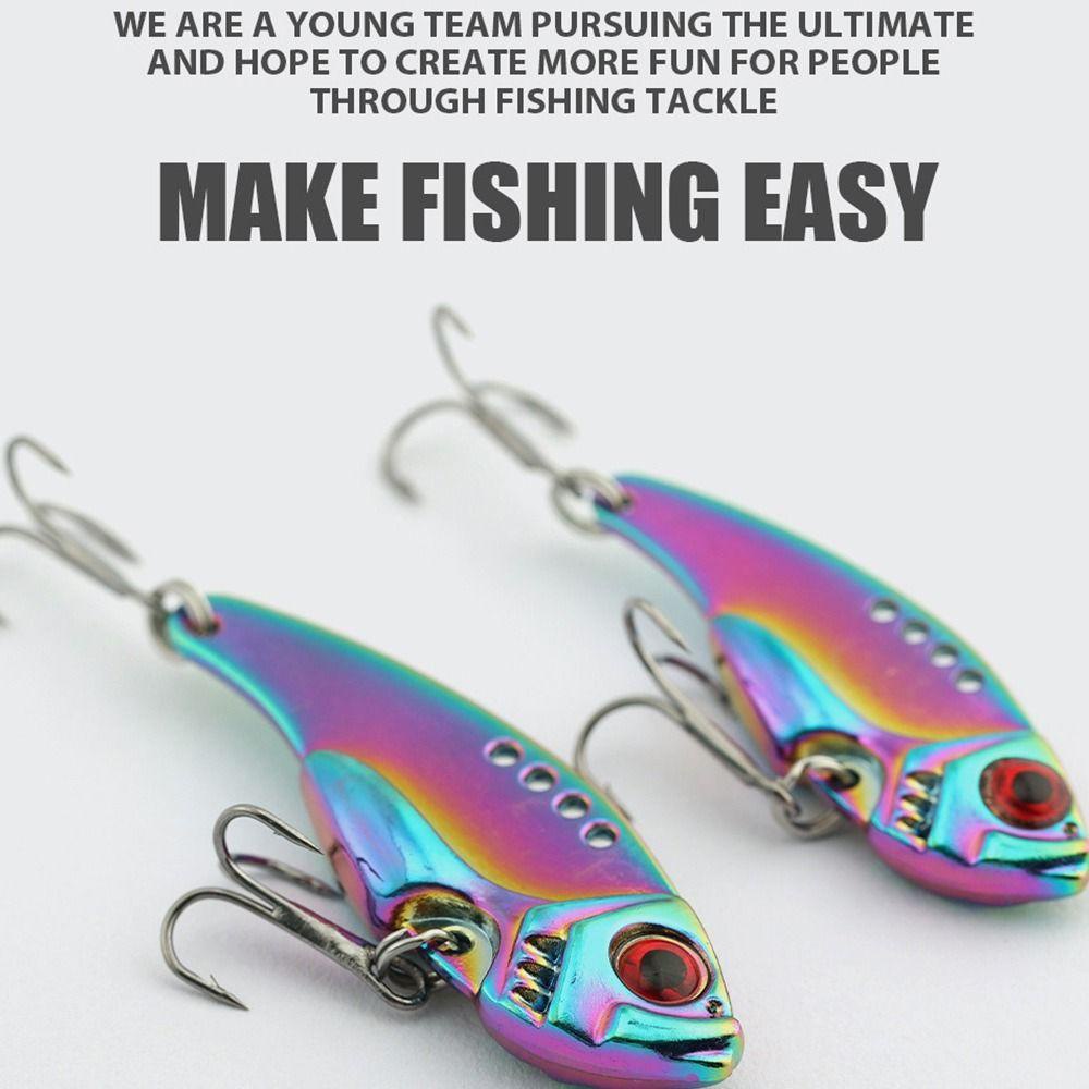 Set 5 Mồi Câu Cá Giả Bằng Kim Loại Chuyên Nghiệp