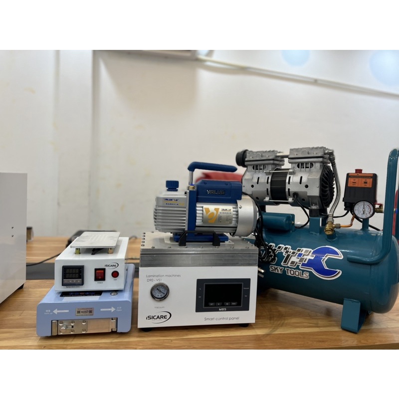 Máy ép kính điện thoại  bộ 14IN.16IN bảo hành 12 tháng