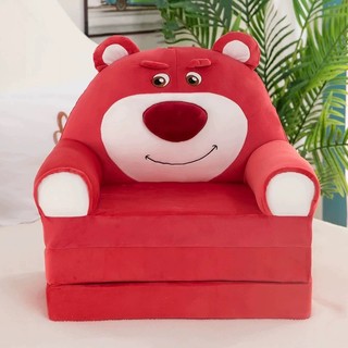 Sofa Giường - Ghế Lười  Bông Hình Thú Cho Bé (3tầng) - Gấu