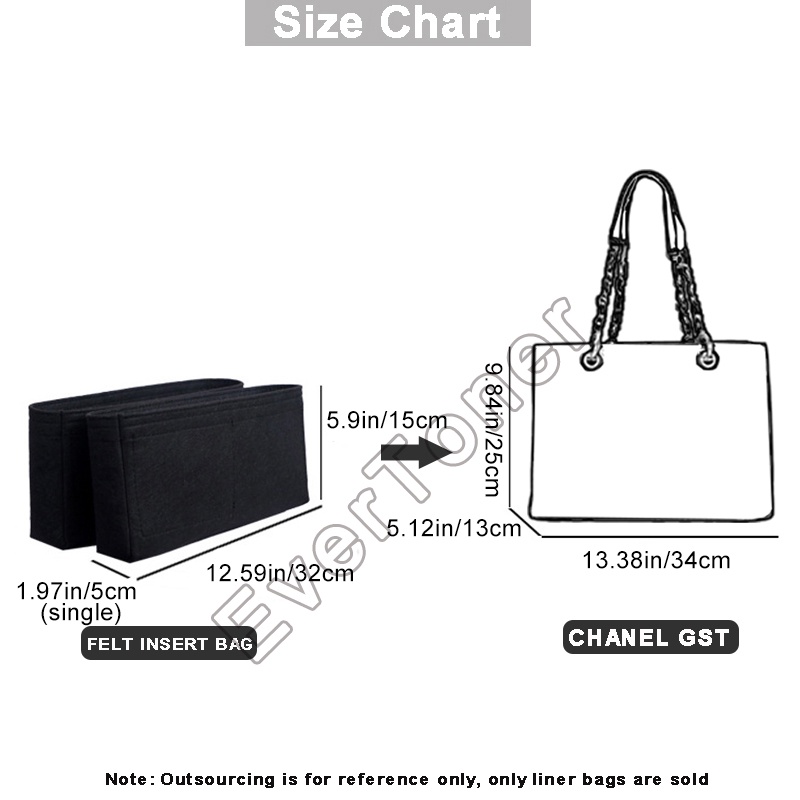 Evertoner Túi Đựng Mỹ Phẩm Bằng Vải Nỉ Tiện Dụng Cho GST