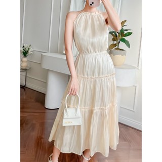 Đầm Organza Cổ Yếm - EDINI - D1539