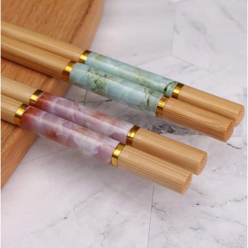 SÉT 10 ĐÔI ĐŨA TRE VÂN HOA ĐÁ CAO CẤP