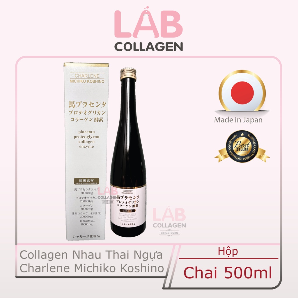 Nước Uống Collagen Nhau Thai Ngựa Charlene Michiko Koshino