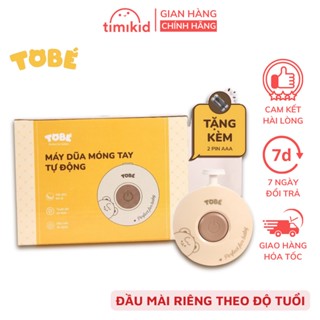 Máy Dũa Móng Tay Tự Động Tobé Với 6 Đầu Mài Dũa Thay Thế