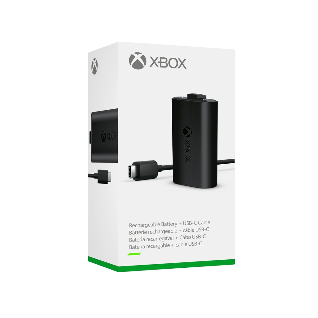 Pin sạc tay cầm Xbox Series X, One S chính hãng kèm cable cho tay cầm chơi game cầm tay Microsoft - H2GameShop