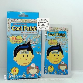 Miếng dán hạ sốt cool patch hộp 6 miếng