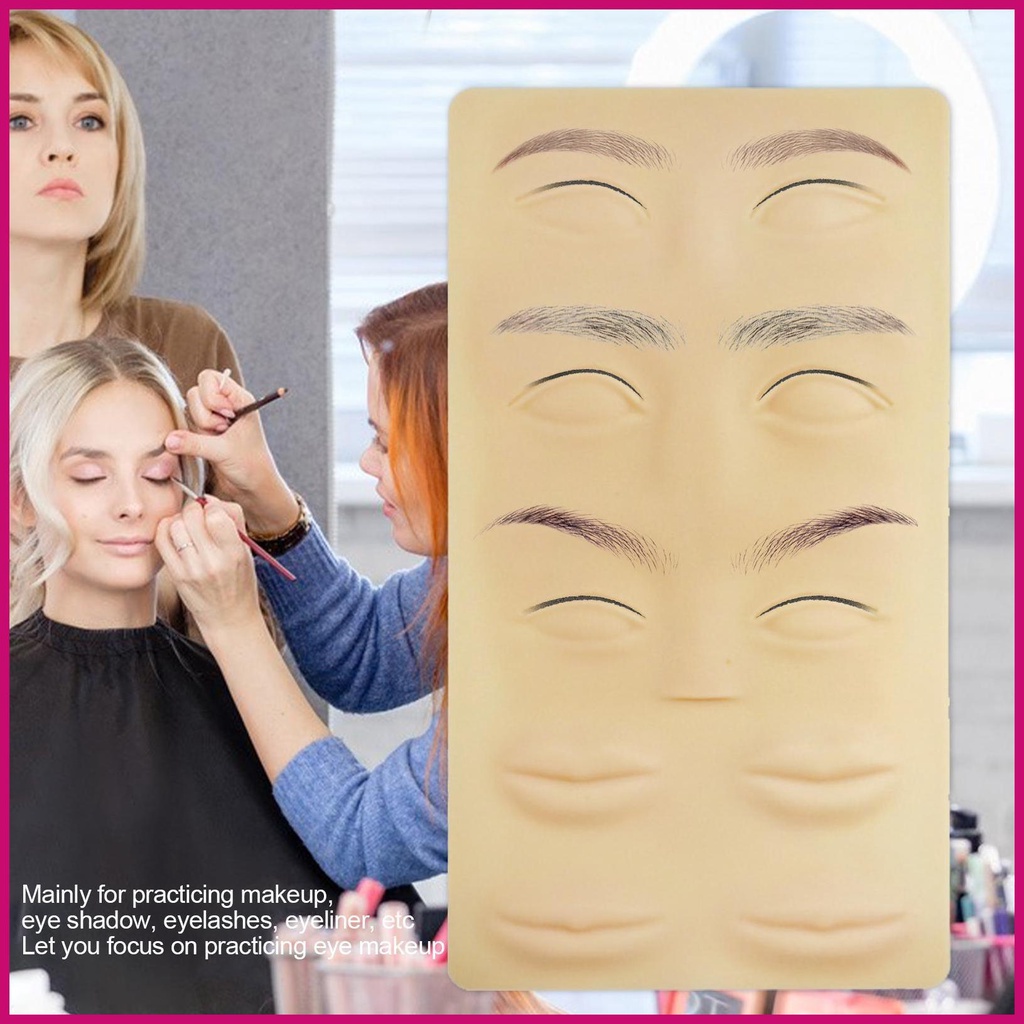 Da Luyện Tập Trang Điểm Lông Mày Và Môi Tiện Dụng