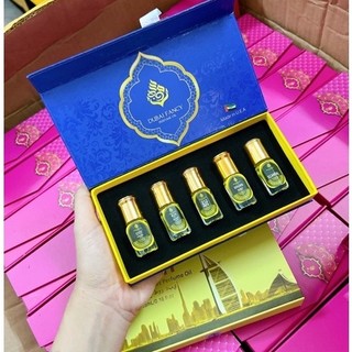 Tinh dầu thơm, sét 5 chai nước hoa dubai. tinh dầu dubai