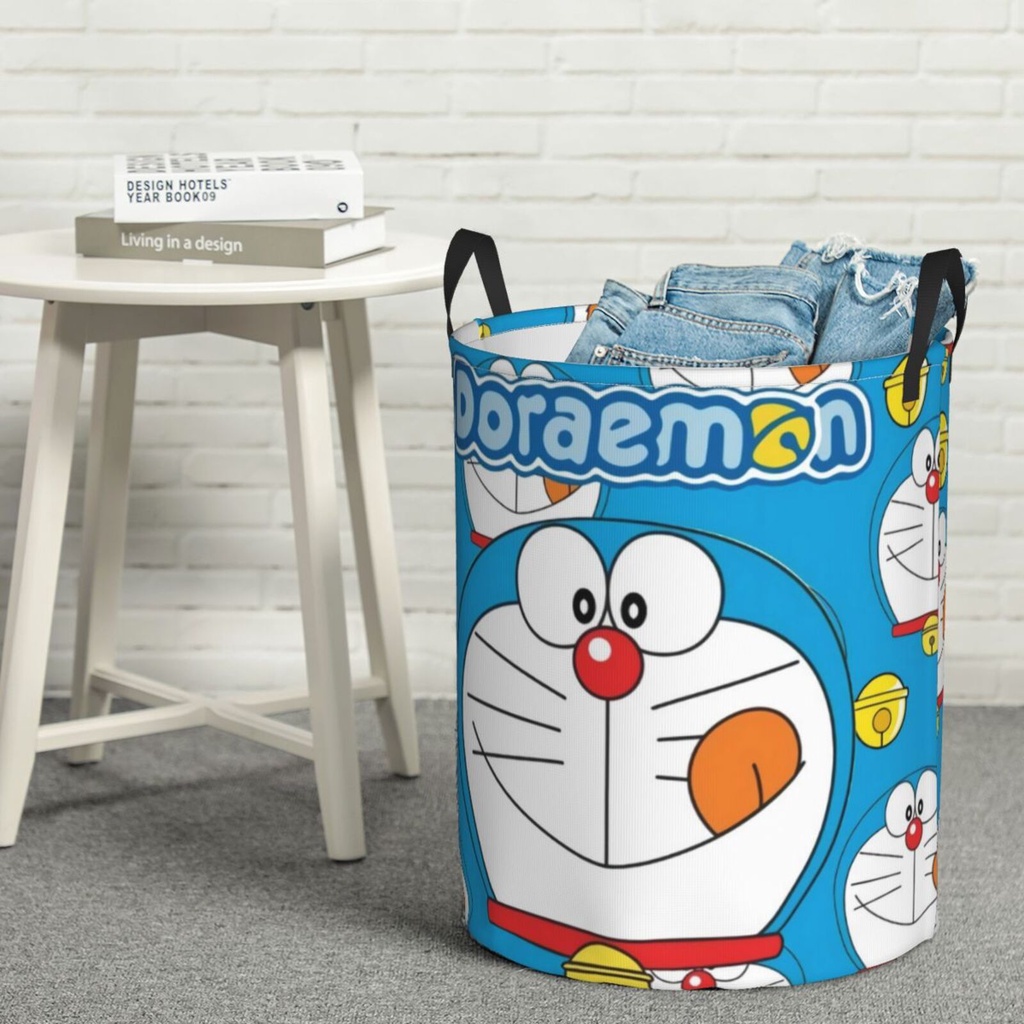 Túi Đựng Quần Áo Giặt Một Lớp Hình Doraemon