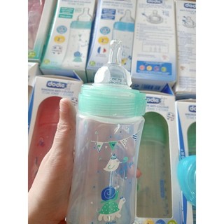 bình dodie pháp cổ rộng kèm núm