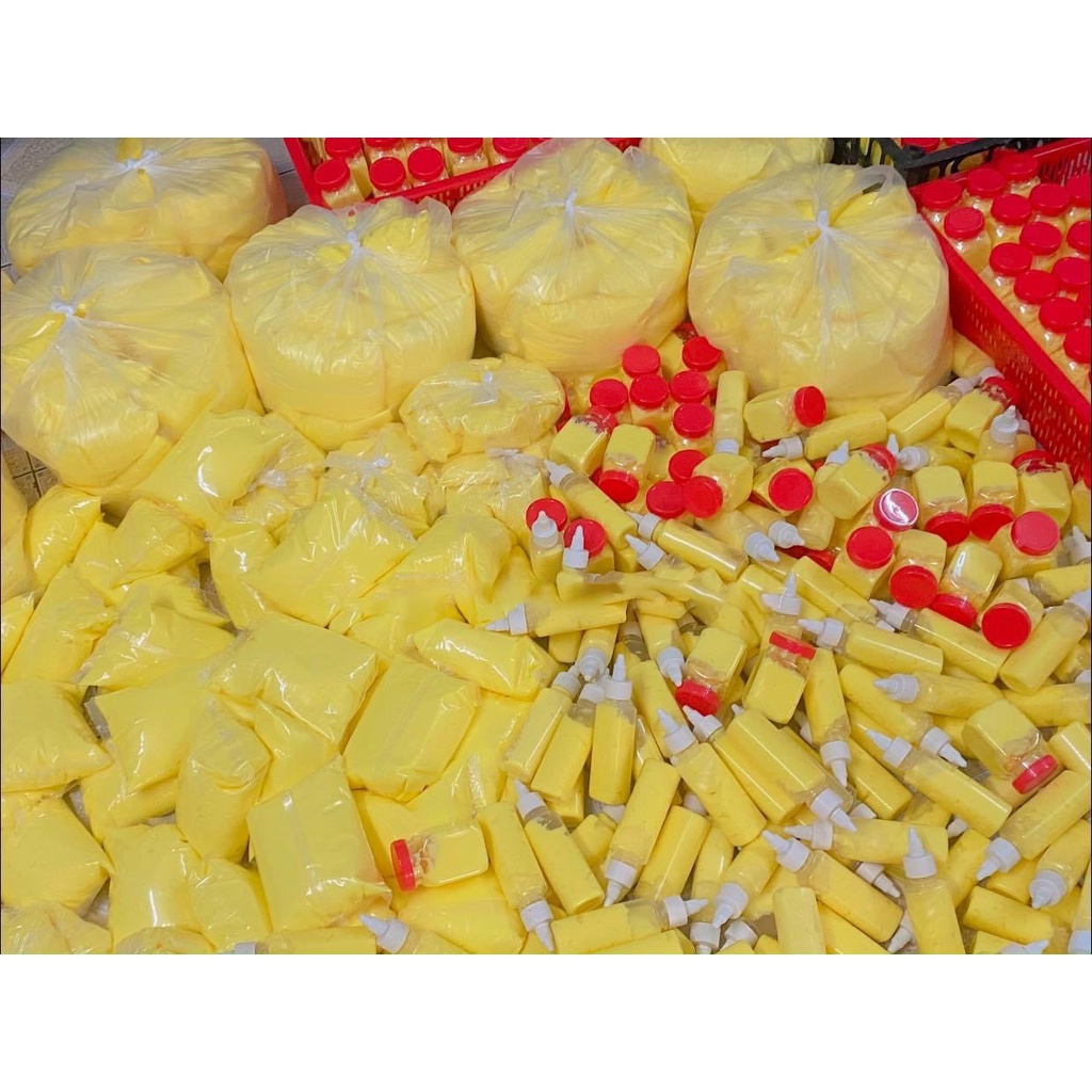 Bơ vàng trứng gà ăn bánh tráng Cô Nga 500gr