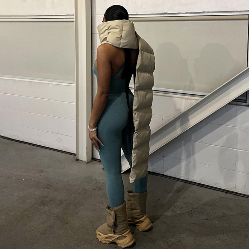 Khăn Choàng Cotton Dài Nhẹ Màu Trơn Cho Nữ