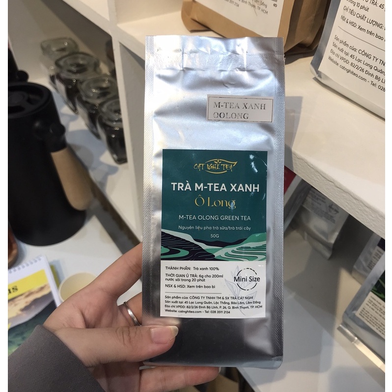 Trà xanh CAT NGHI TEA, Nguyên liệu chuẩn pha trà sữa và trà trái cây thơm ngon