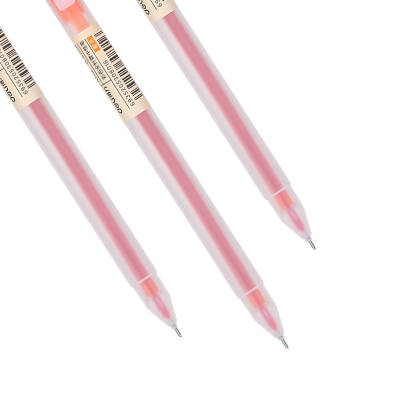 Set 8 Bút Mực Gel Ngòi 0.5mm Nhiều Màu Đen / Xanh Dương