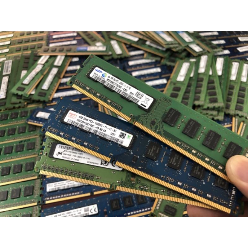 Ram Máy Tính Bàn DDR3/DDR3L (PC3/PC3L) 4Gb Hàng Tháo Máy Chính Hãng