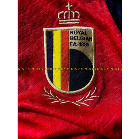 Bộ áo bóng đá Bỉ sân nhà super hàng Thailand 2022 Giống thi đấu 99%