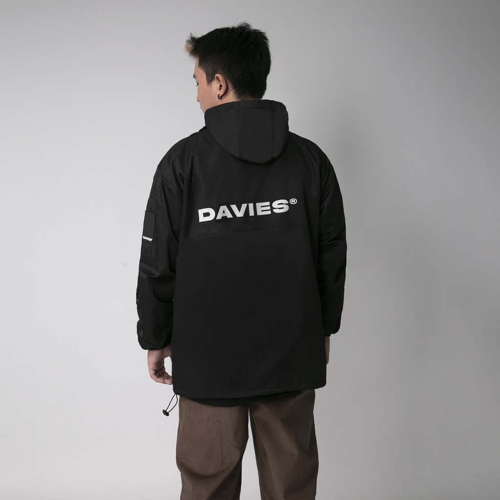Áo khoác dù nam nữ form rộng có nón local brand DAVIES Everest Jacket| D25-AK5